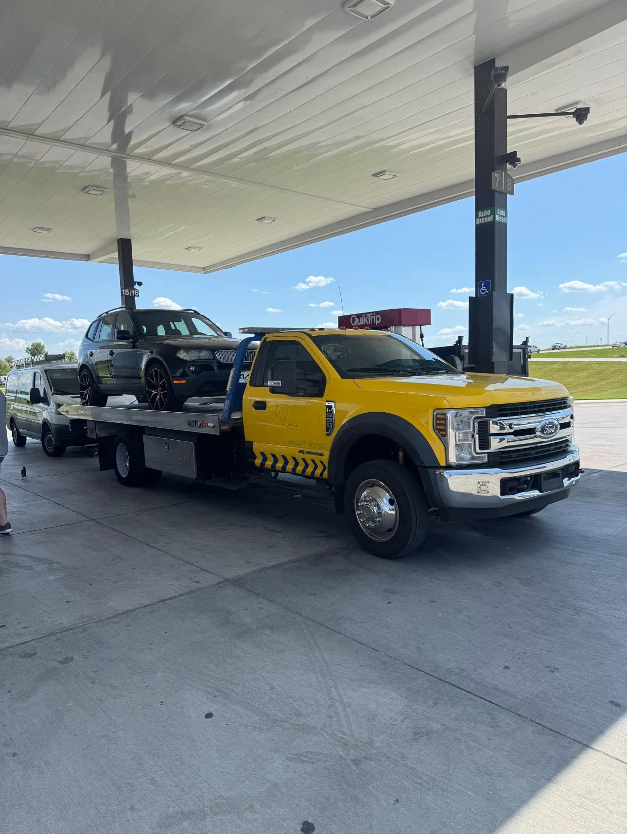 Euroline Autowork repair bay with European and domestic vehicles